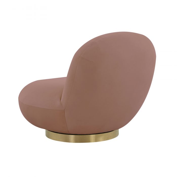 Emily Velvet Swivel Chair