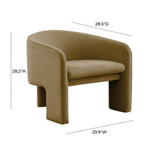 Load image into Gallery viewer, Marla Velvet Accent Chair