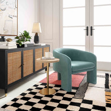 Load image into Gallery viewer, Marla Velvet Accent Chair