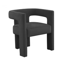 Load image into Gallery viewer, Sloane Dark Grey Velvet Chair