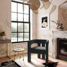 Load image into Gallery viewer, Sloane Dark Grey Velvet Chair