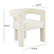 Load image into Gallery viewer, Sloane Dark Grey Velvet Chair