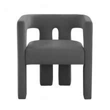 Load image into Gallery viewer, Sloane Dark Grey Velvet Chair