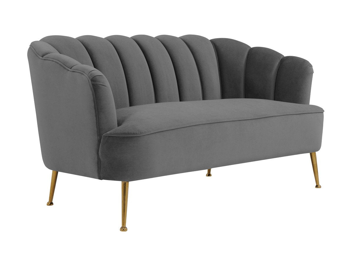 Daisy Velvet Settee