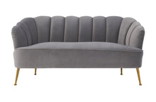 Load image into Gallery viewer, Daisy Velvet Settee