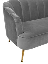 Load image into Gallery viewer, Daisy Velvet Settee