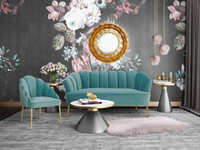 Load image into Gallery viewer, Daisy Velvet Settee