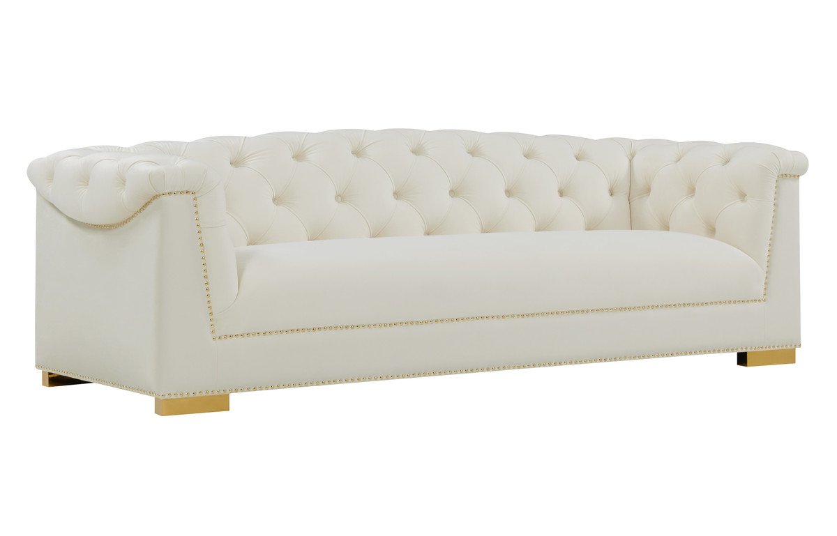 Farah Velvet Sofa By Inspire Me! Home Decor