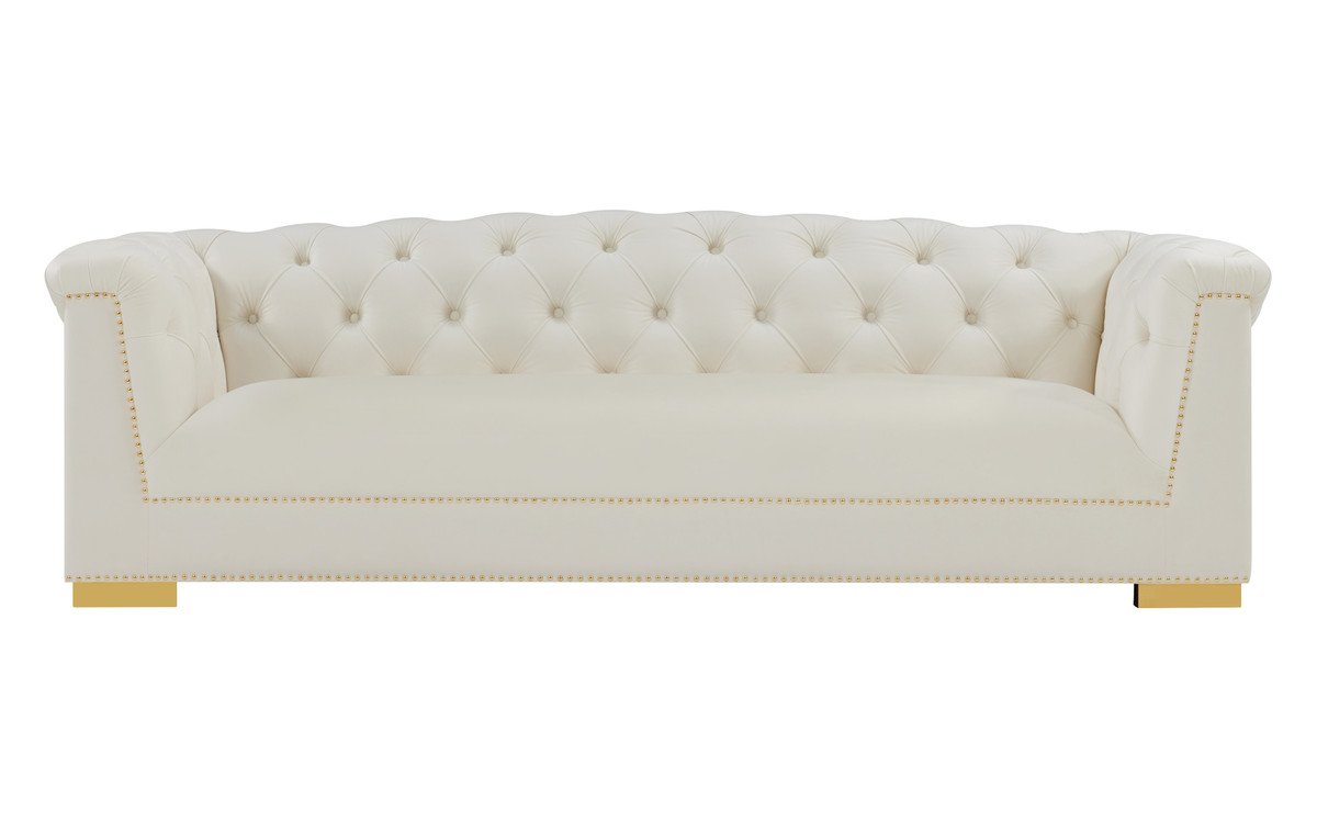 Farah Velvet Sofa By Inspire Me! Home Decor