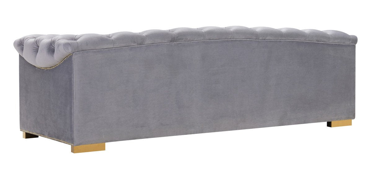 Farah Velvet Sofa By Inspire Me! Home Decor