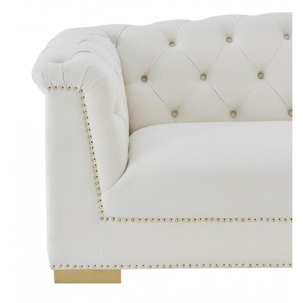 Farah Velvet Loveseat