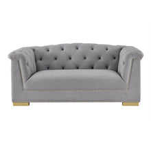 Load image into Gallery viewer, Farah Velvet Loveseat