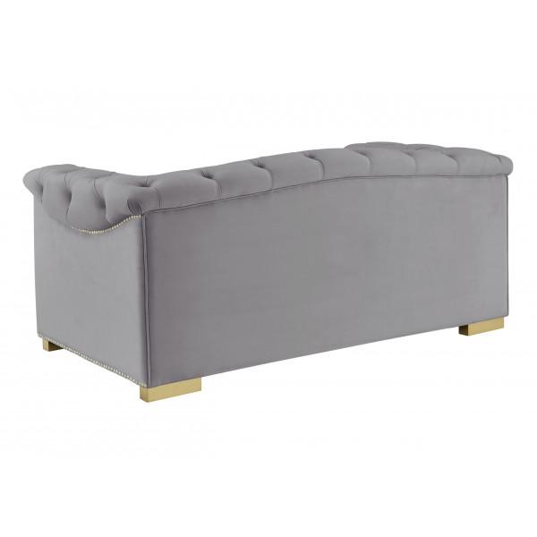 Farah Velvet Loveseat