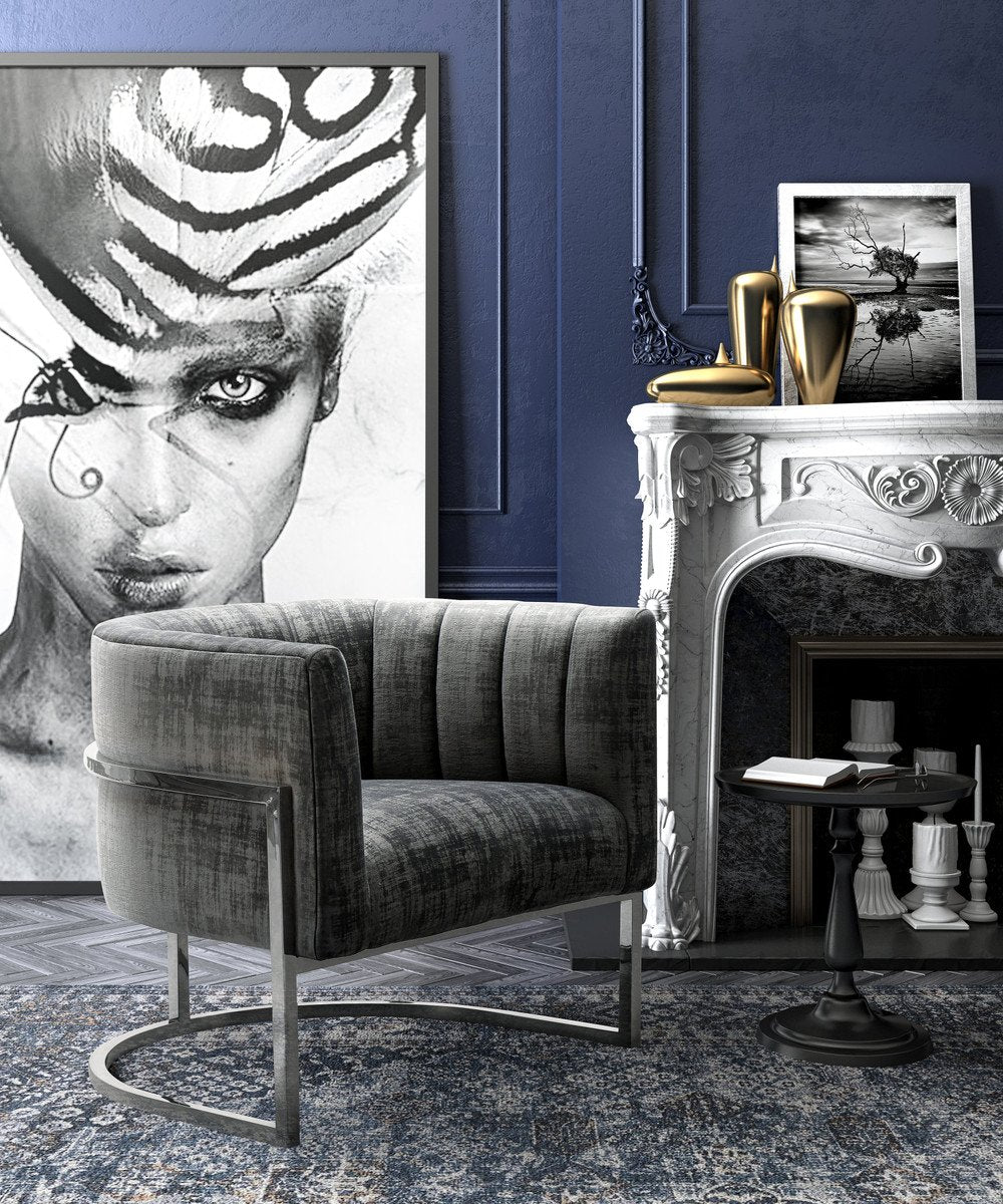 Magnolia Velvet Chair