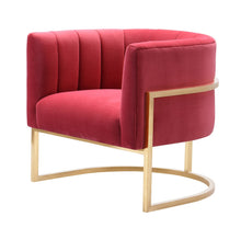 Load image into Gallery viewer, Magnolia Velvet Chair
