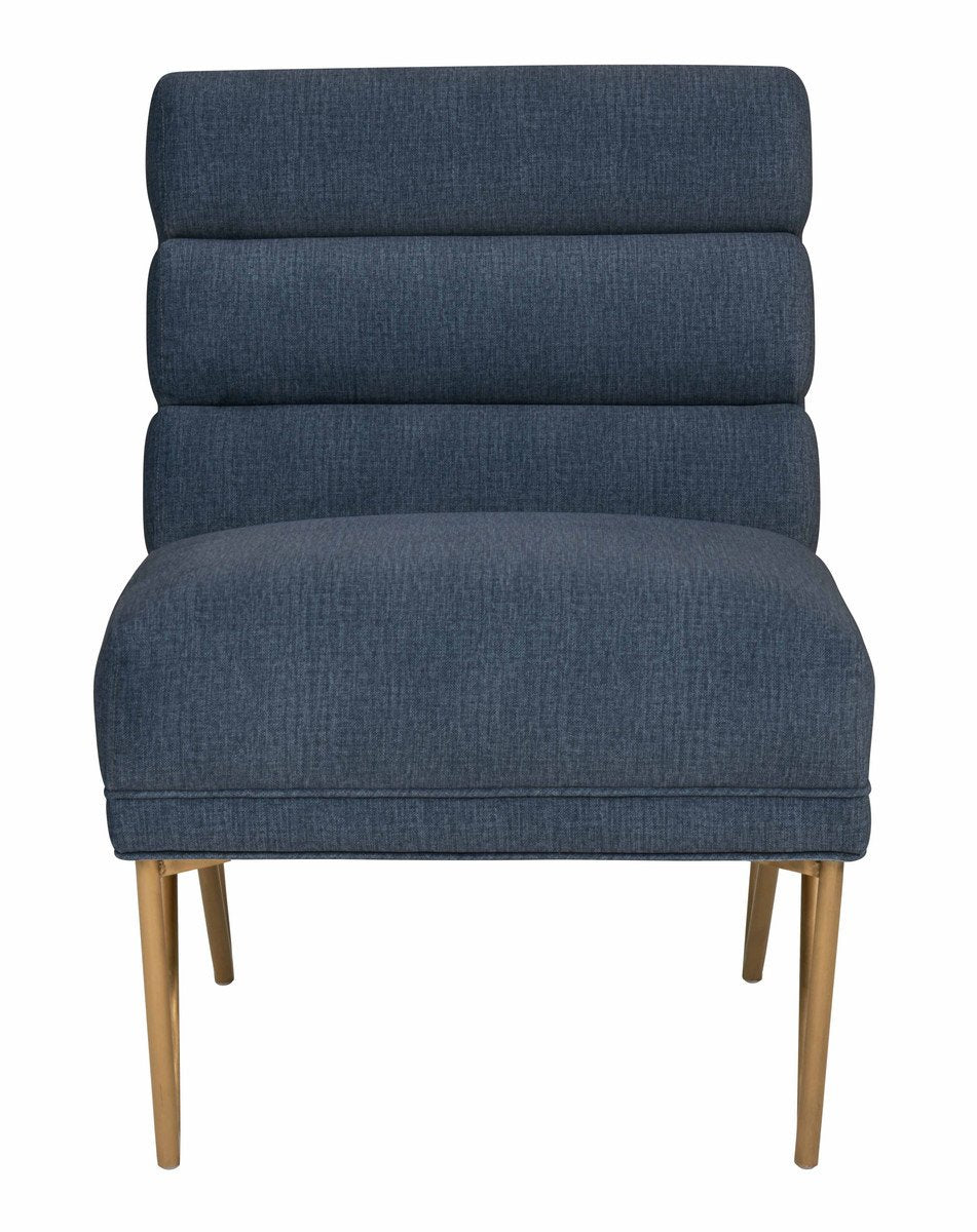 Kelly Slub Velvet Chair