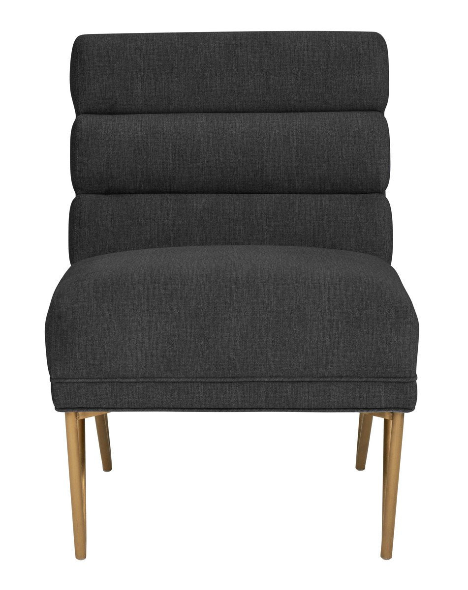 Kelly Slub Velvet Chair