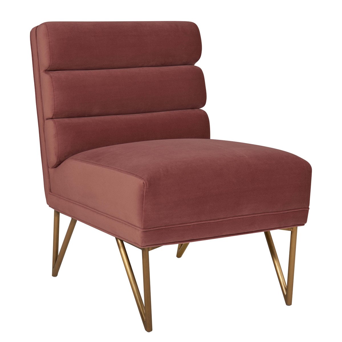 Kelly Slub Velvet Chair