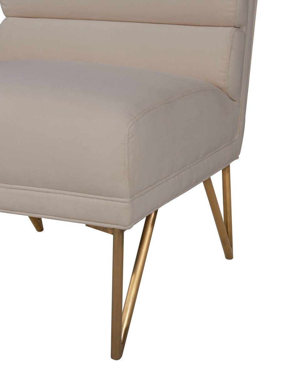 Kelly Slub Velvet Chair