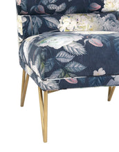 Load image into Gallery viewer, Kelly Floral Velvet Chair