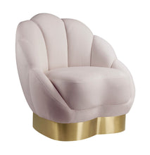 Load image into Gallery viewer, Bloom Blush Velvet Chair