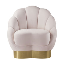 Load image into Gallery viewer, Bloom Blush Velvet Chair