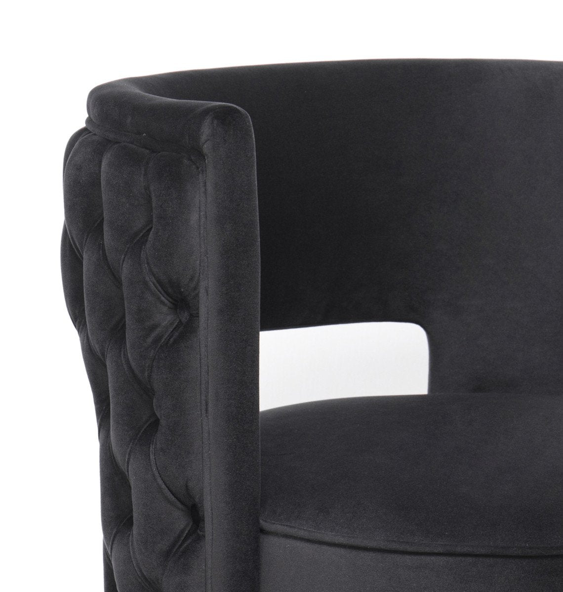 Mimosa Velvet Swivel Chair