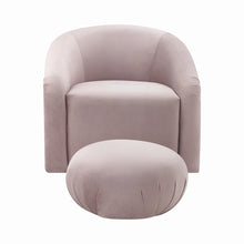 Load image into Gallery viewer, Boboli Chenille Chair + Ottoman Set