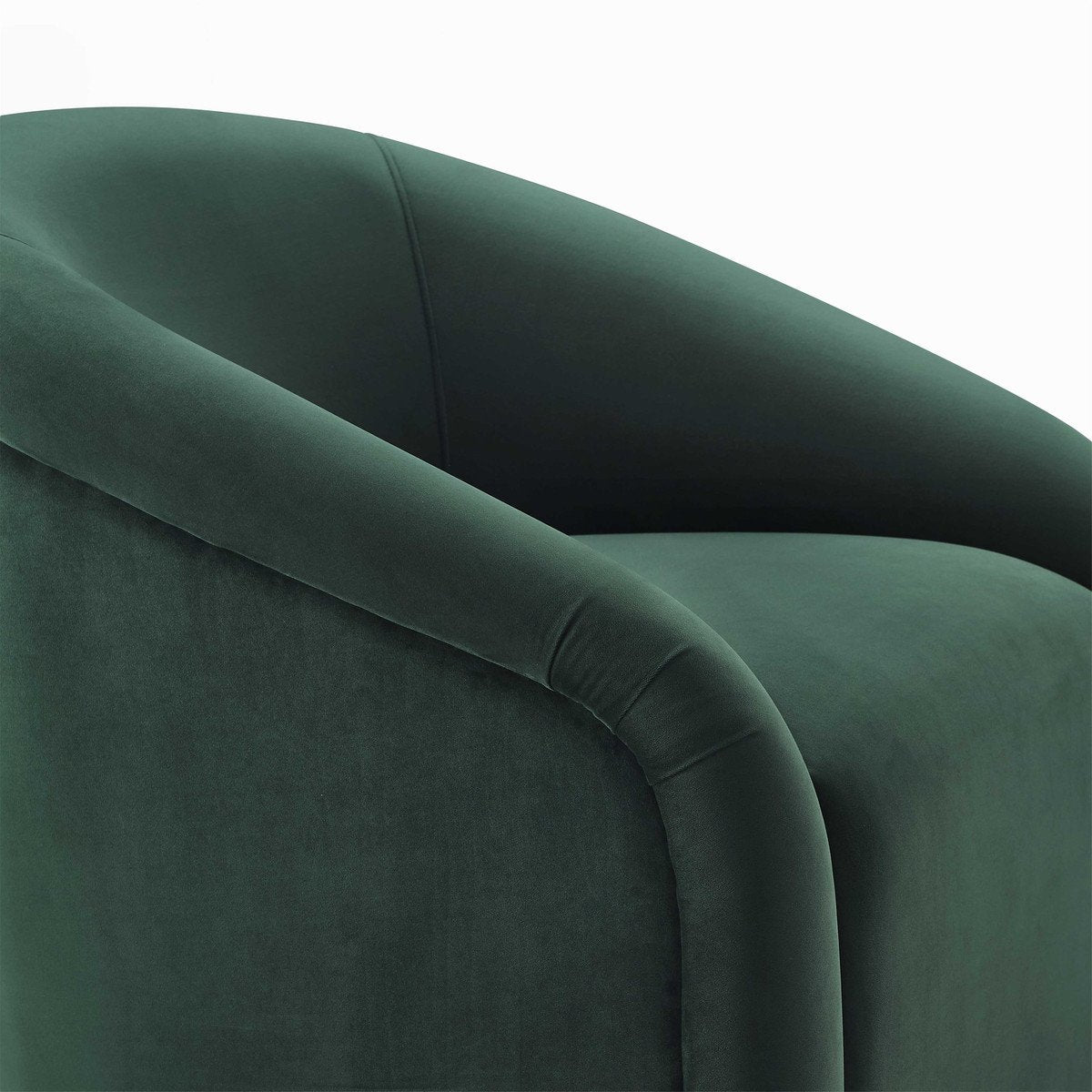 Boboli Chenille Chair + Ottoman Set