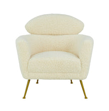 Load image into Gallery viewer, Welsh Faux Shearling Chair