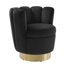 Load image into Gallery viewer, Yad Velvet Swivel Chair