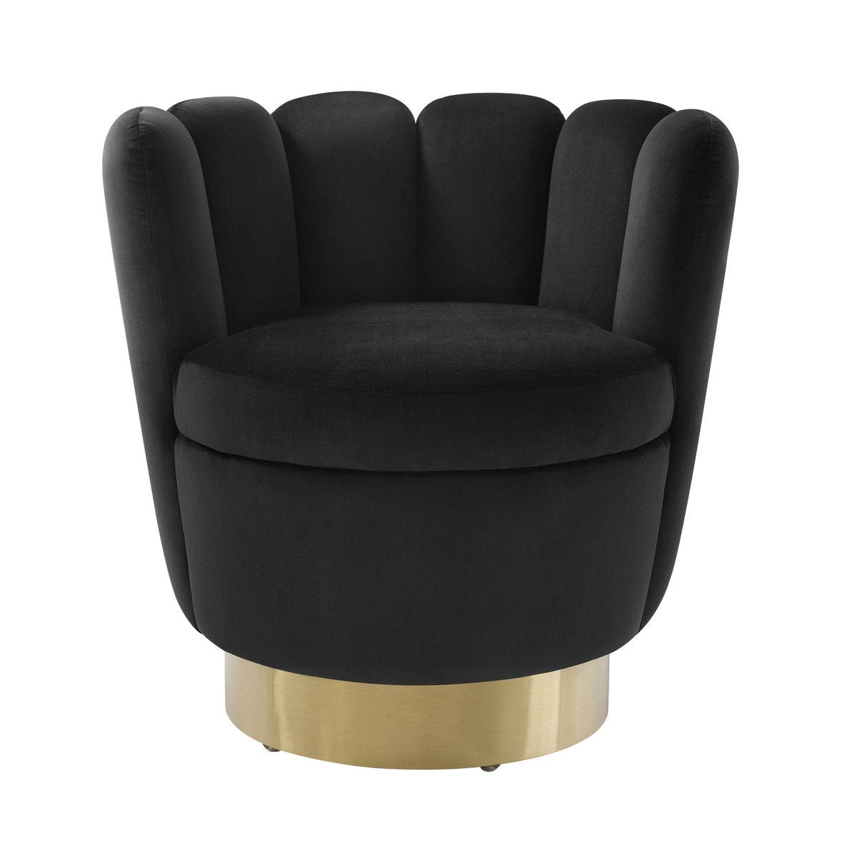 Yad Velvet Swivel Chair
