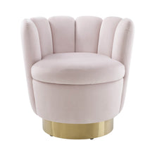 Load image into Gallery viewer, Yad Velvet Swivel Chair