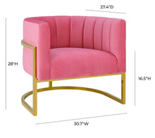 Load image into Gallery viewer, Magnolia Velvet Chair