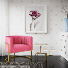 Load image into Gallery viewer, Magnolia Velvet Chair