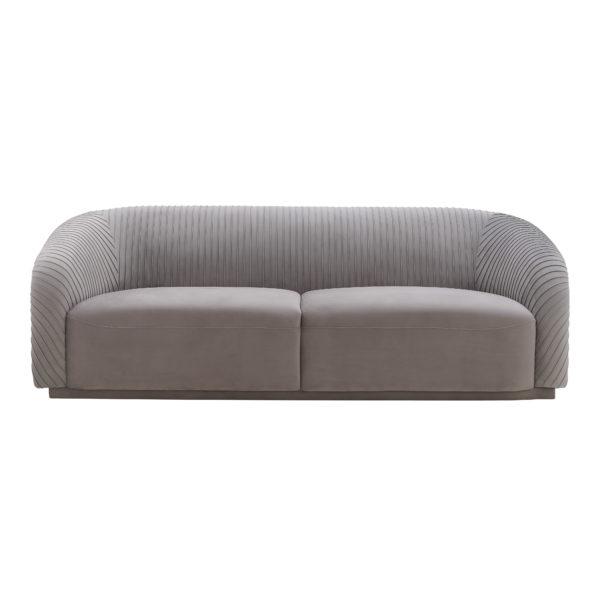 YARA PLEATED VELVET SOFA