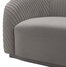 Load image into Gallery viewer, YARA PLEATED VELVET SOFA