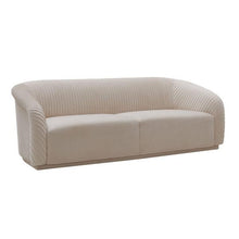 Load image into Gallery viewer, YARA PLEATED VELVET SOFA