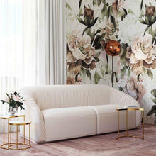 Load image into Gallery viewer, YARA PLEATED VELVET SOFA
