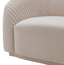 Load image into Gallery viewer, YARA PLEATED VELVET SOFA