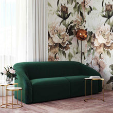 Load image into Gallery viewer, YARA PLEATED VELVET SOFA
