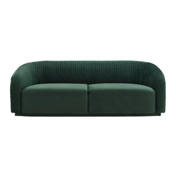 YARA PLEATED VELVET SOFA