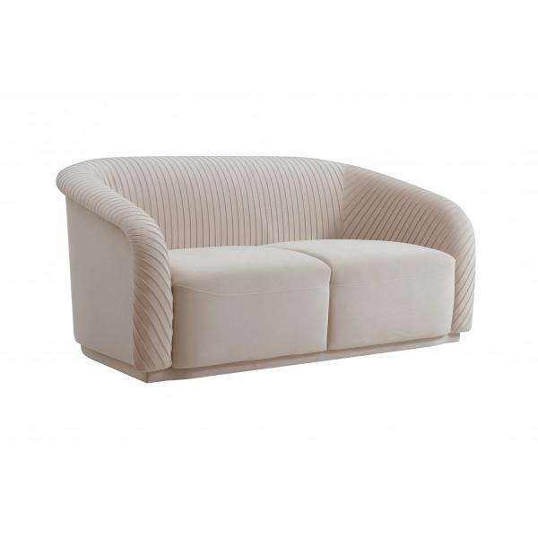 YARA PLEATED LOVESEAT