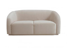 Load image into Gallery viewer, YARA PLEATED LOVESEAT