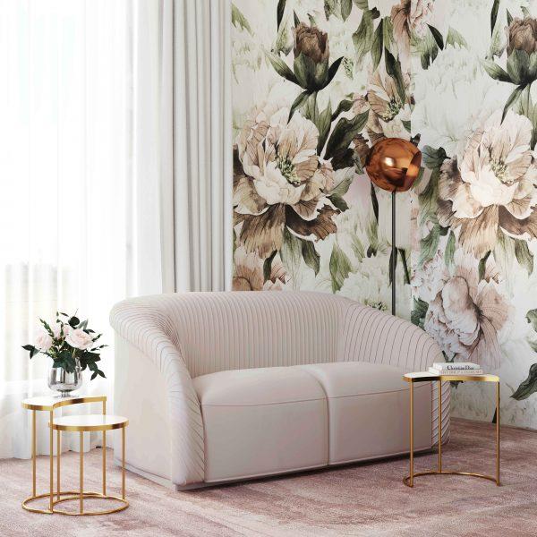 YARA PLEATED LOVESEAT
