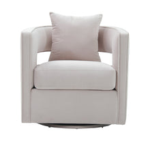 Load image into Gallery viewer, Kennedy Blush Velvet Swivel Chair