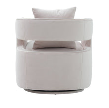 Load image into Gallery viewer, Kennedy Blush Velvet Swivel Chair