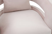 Load image into Gallery viewer, Kennedy Blush Velvet Swivel Chair