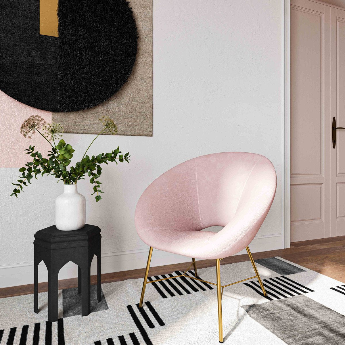 Nolan Velvet Chair