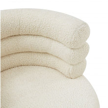 Load image into Gallery viewer, Naomi Faux Shearling Swivel Chair